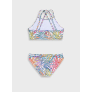 bikini floral brilhos/escamas bikini floral brilhos/escamas