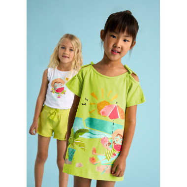Vestido Algodão Menina