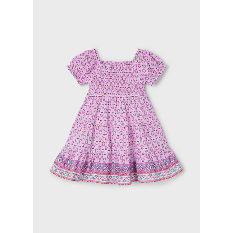 Vestido estampado ninho de abelha Vestido estampado ninho de abelha