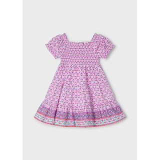 Vestido estampado ninho de abelha Vestido estampado ninho de abelha