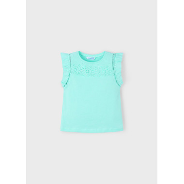 T-shirt perfurados menina