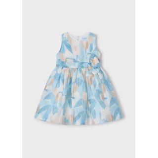 Vestido estampado flores menina