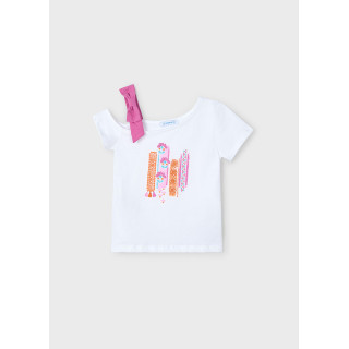 T-shirt assimétrica menina T-shirt assimétrica menina