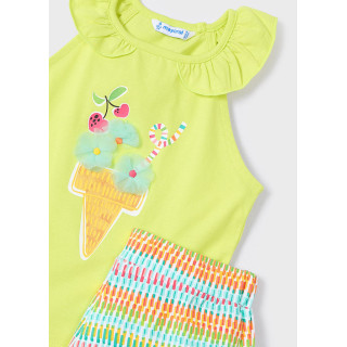 Conjunto calção e t-shirt menina Conjunto calção e t-shirt menina