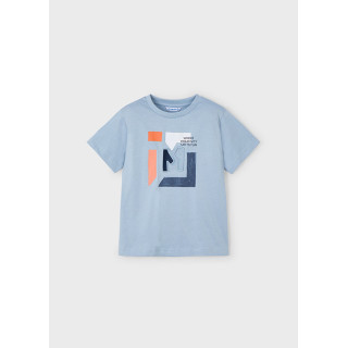 T-shirt letra relevo menino