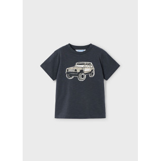 T-shirt letra relevo menino