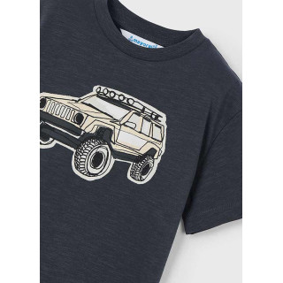 T-shirt letra relevo menino T-shirt letra relevo menino