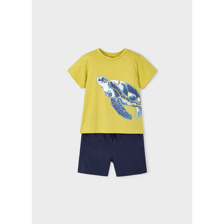Conjunto bermuda e t-shirt menino Conjunto bermuda e t-shirt menino