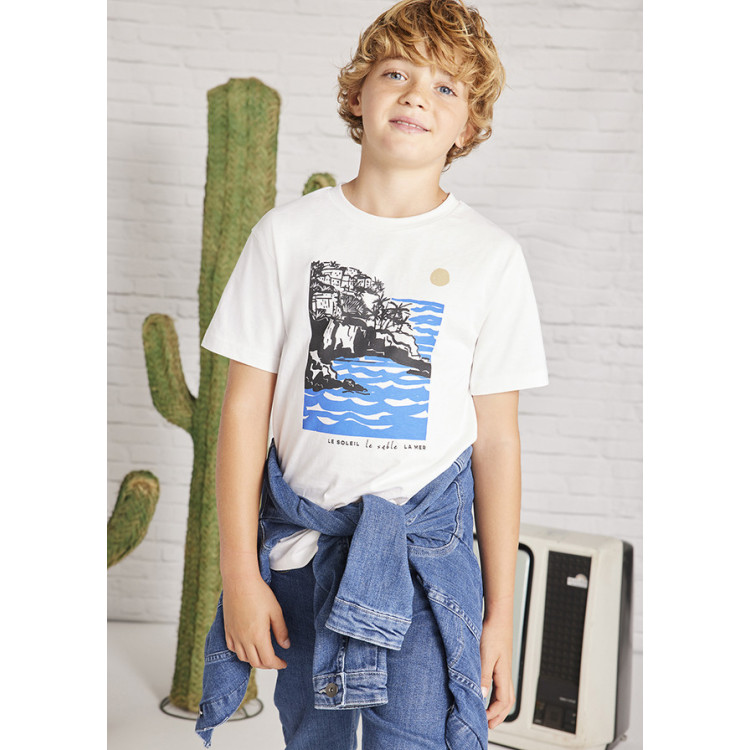 T-shirt paisagem rapaz T-shirt paisagem rapaz