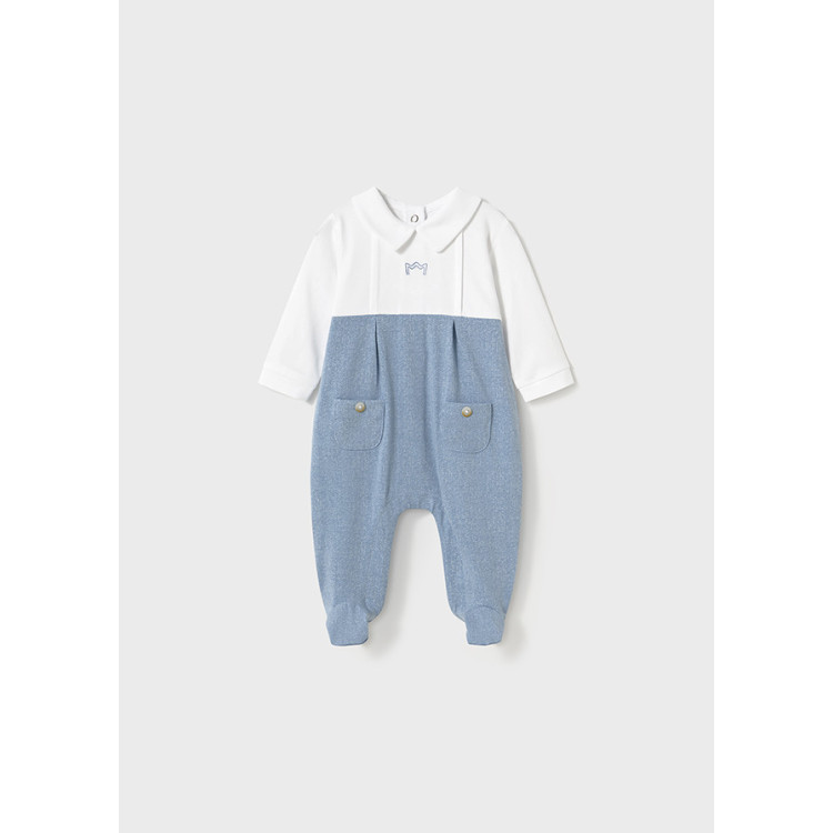 Babygrow comprido gola recém nascido Babygrow comprido gola recém nascido