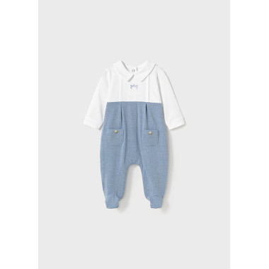 Babygrow comprido gola recém nascido
