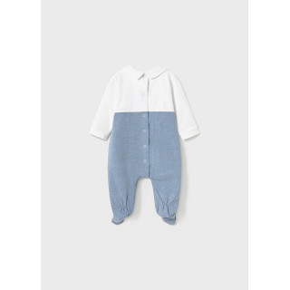 Babygrow comprido gola recém nascido Babygrow comprido gola recém nascido