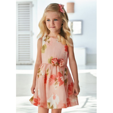 Vestido estampado menina