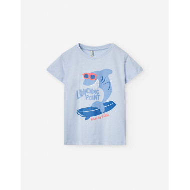T-shirt tubarão