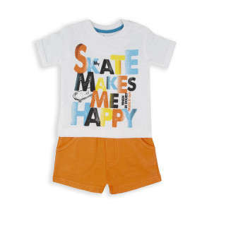 conjunto de calção e t-shirt