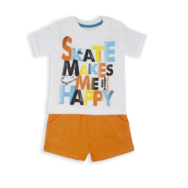 conjunto de calção e t-shirt